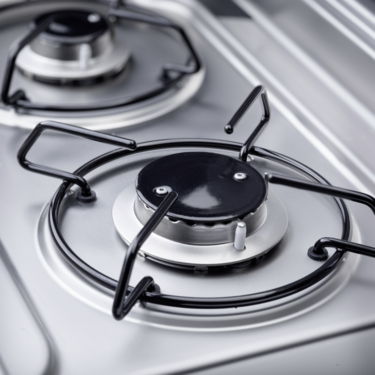 DOMETIC TWO-BURNER HOB AND SINK COMBO