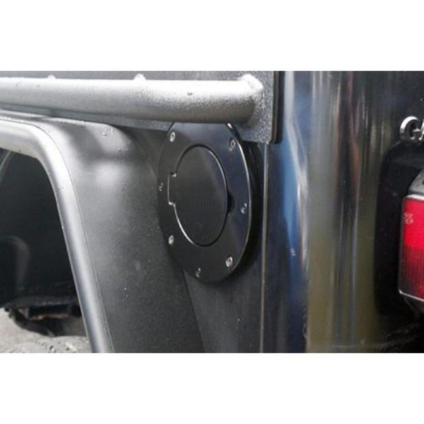 Jeep Wrangler TJ Gas Hatch (Black Aluminum)