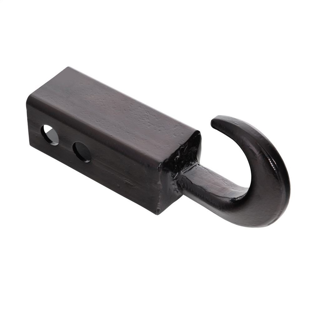 Receiver Mounted Tow Hook, Black