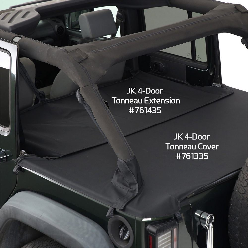 Jeep Wrangler JK 4 Dr Tonneau Cover (Black Diamond) – UR OFF ROAD