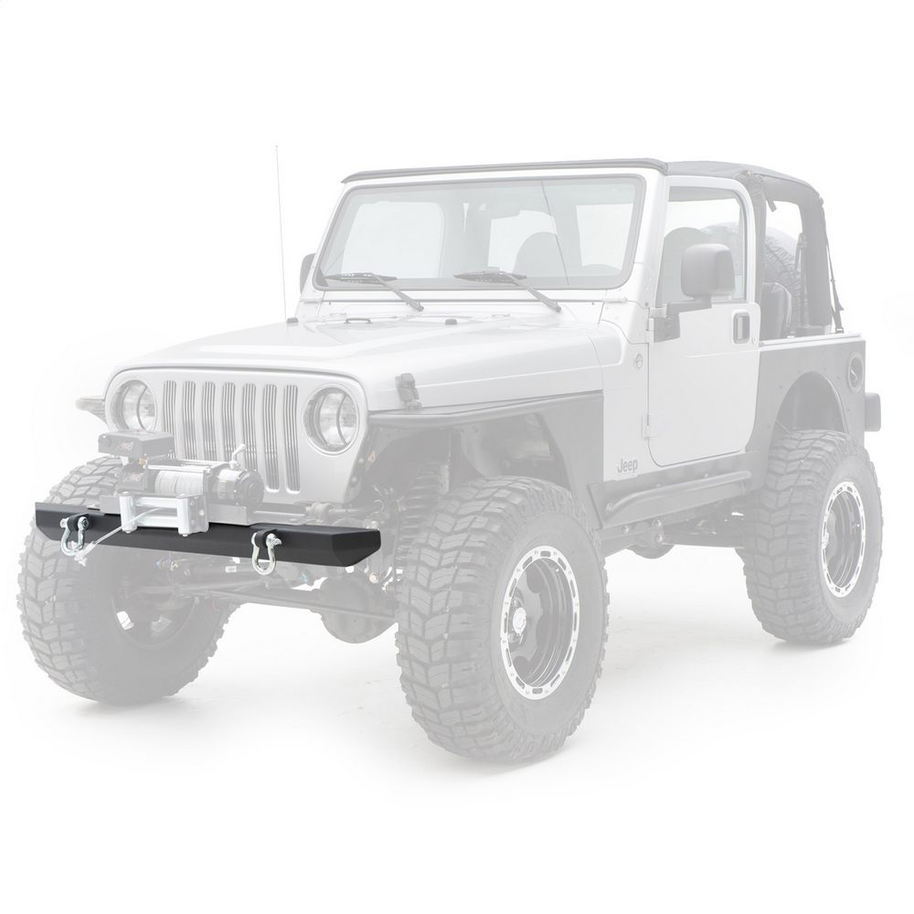 Jeep TJ/YJ SRC CLASSIC ROCK CRAWLER FRONT BUMPER WITH D-RING (BLACK)