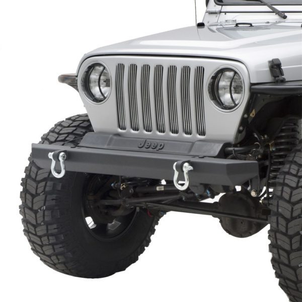 Jeep TJ/YJ SRC CLASSIC ROCK CRAWLER FRONT BUMPER WITH D-RING (BLACK)