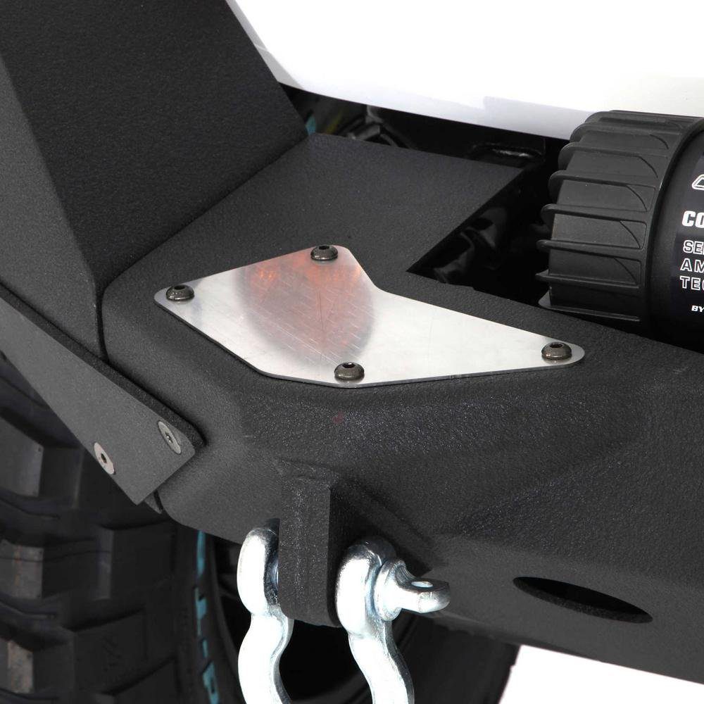 Jeep Wrangler JK 2 & 4 Dr XRC M.O.D. Modular Center Section with Winch Plate and D-ring Mounts (Black)