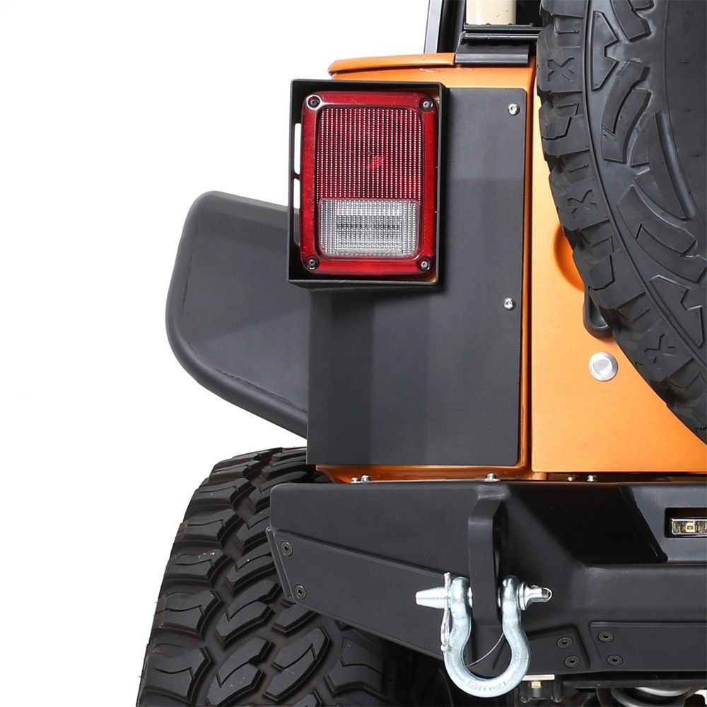 Jeep Wrangler JK 2 & 4 Dr XRC Flux Rear Fender Flare Set (Paintable)