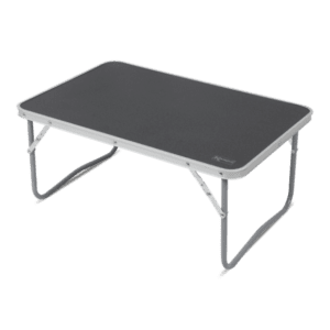 Easy fold out legs Strong fiberboard table-top