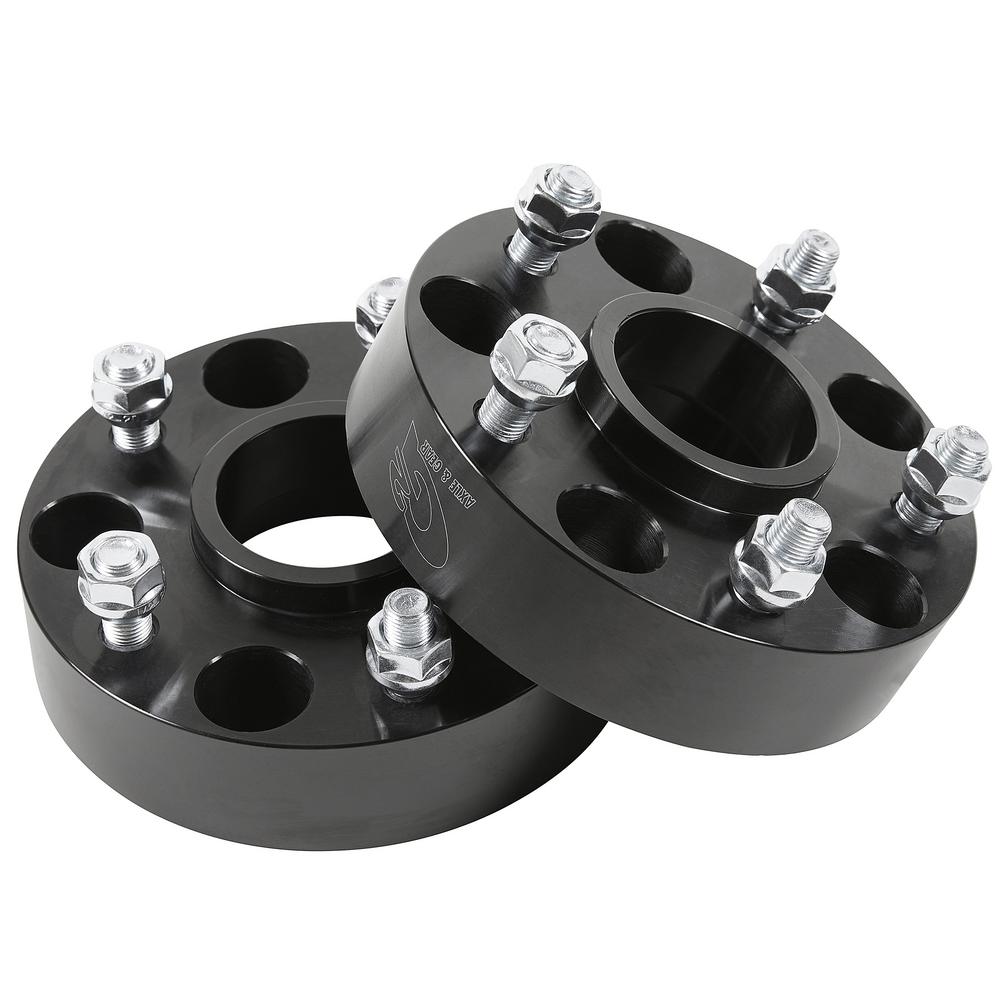 LC200 / TOYOTA TUNDRA/landcruiser G2 5 on 150mm Bolt Pattern with 2″ Wheel Spacers (Black)