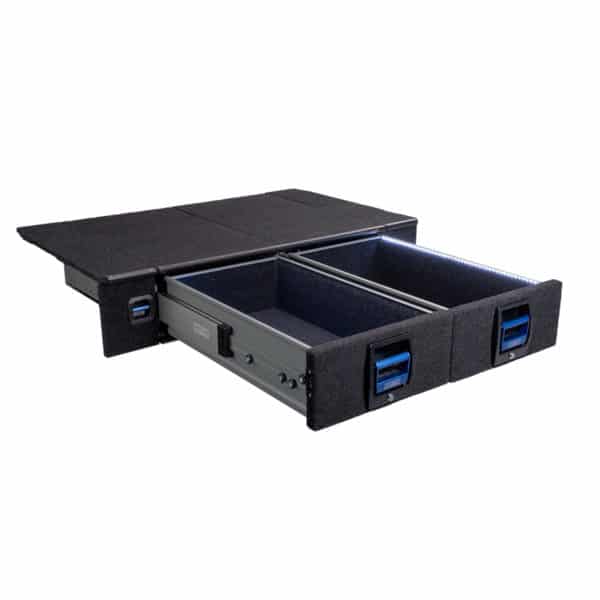 PRADO 150 COMPLETE DUAL STORAGE DRAWER KIT 2009+