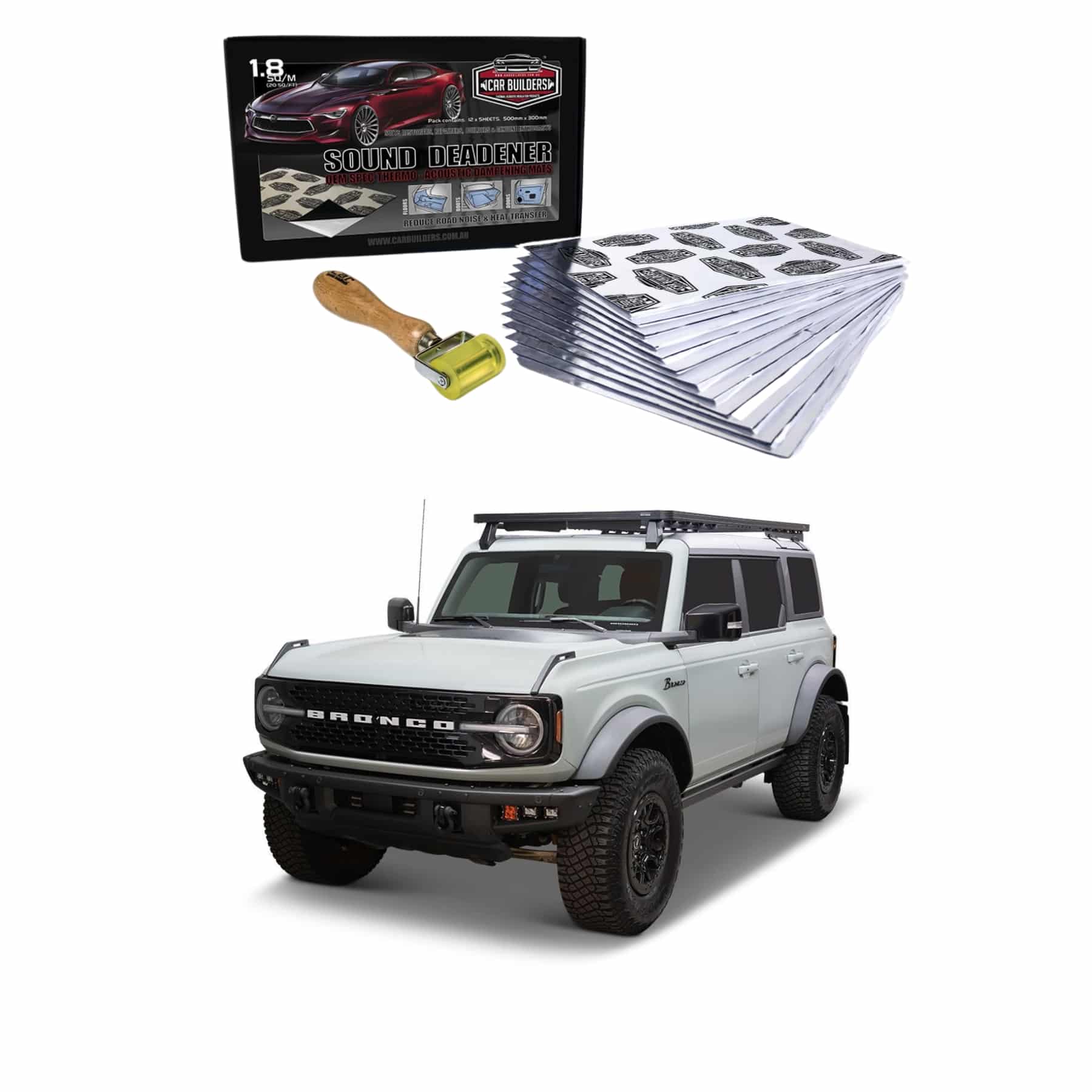 BRONCO 4 Door FLOOR PLAN – STAGE 1 PACKAGE