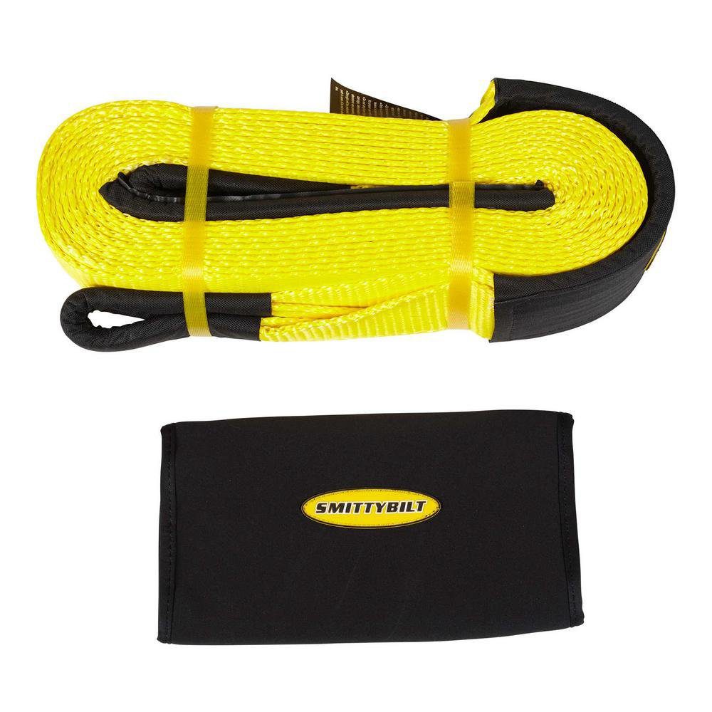 2″ x 20′ Tow Strap (Yellow)