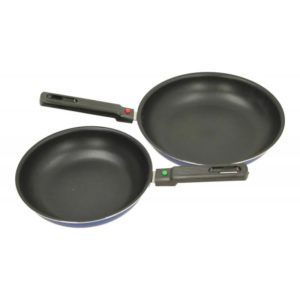KAMPA SOUS FRYING PAN SET WITH REMOVABLE HANDLE