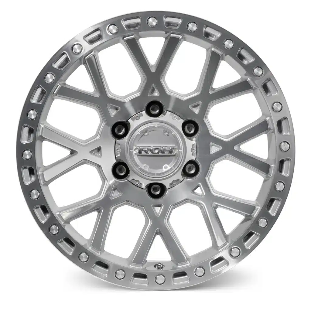 PRADO 120/150 (17X9) 5x FULL MACHINED CRAWLER WHEELS (6/139) +12 OFFSET