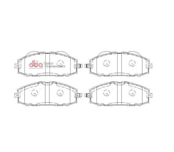 T2 FRONT BRAKE PADS Y61