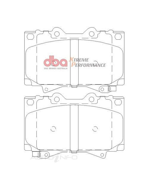T3 FRONT BRAKE PADS (LC71/LC76 /LC78/LC79 / LX470 /LC100/LC105)