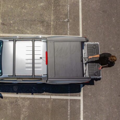Slide-Away Manual Aluminium Tonneau Cover