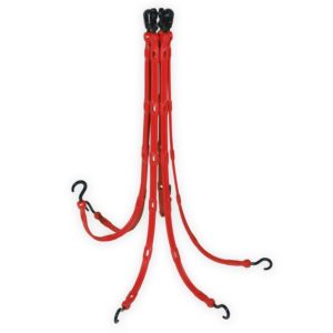 36” Heavy-Duty Bungee Strap WITH OVER MOLDED NYLONENDS, Orange
