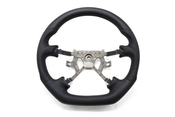 Y61 Sports Black With Perforated Sides Steering Wheel Kit