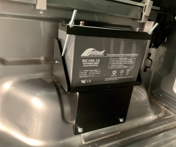 UNIVERSAL FIT BATTERY TRAY FOR UTE TUBS