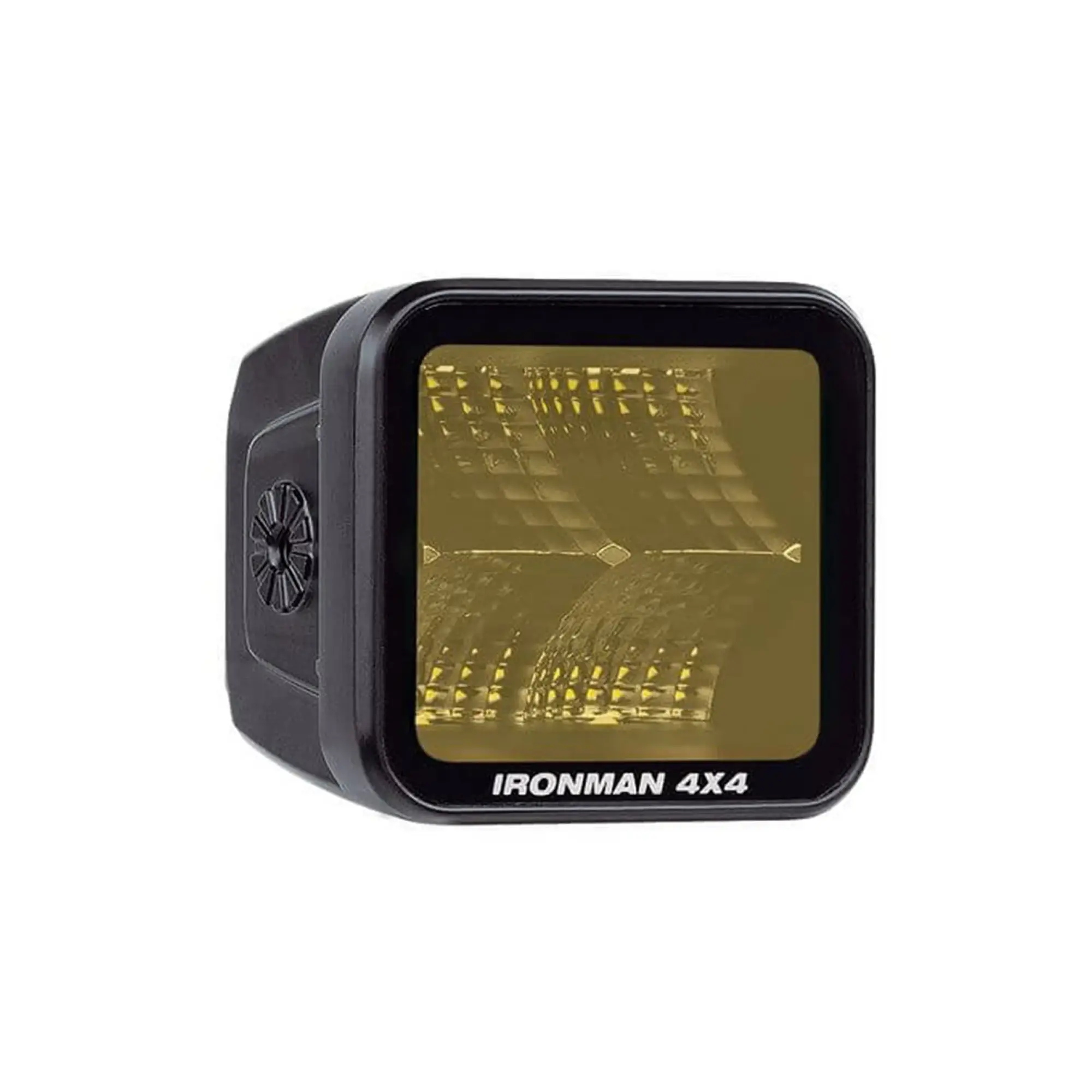 Bright LED Cube Light (20W, Amber, Flood)
