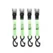 Ratchet Tie Down Kit | 1 in. x 11.8 ft. (4 Pack) - Image 5