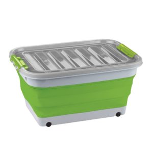 COLLAPSIBLE STORAGE TUB & LID – 45L