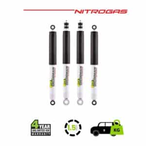Jimny 2019+ Nitrogas Suspension Kit – 0-200 Medium