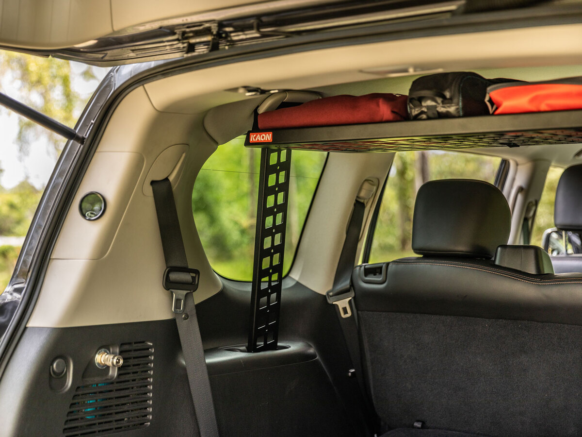 Y62 Standalone Rear Roof Shelf [Small Side Molle Panels]