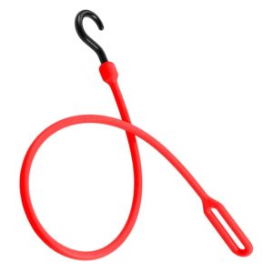 30″ LOOP END EASY STRETCH BUNGEE CORD – RED