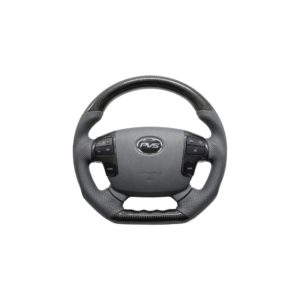 LC70 Grey Leather Steering Wheel with Steering Controls