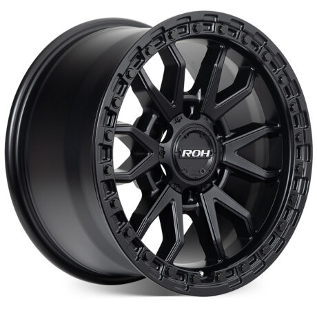 Prado 250 (17X9) RAID MATT BLACK GRAPHITE 4x ALLOY WHEELS (6/139) +35