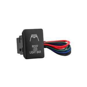 SHORT TYPE PUSH SWITCH TO SUIT TOYOTA | ROOF LED LIGHT BAR