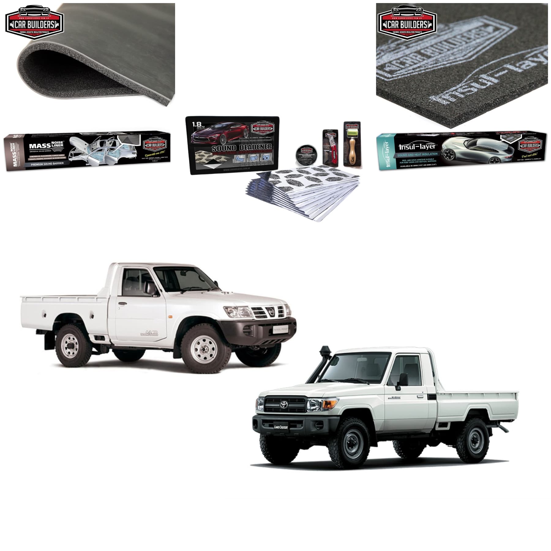 SINGLE CAB FLOOR PAN + DOORS PREMIUM PACK