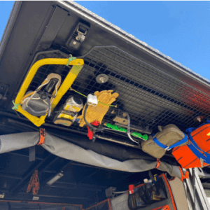 CANOPY CAMPER SIDE DOOR GRID