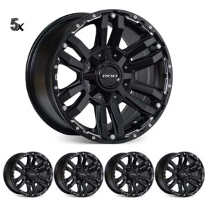 F-150 (17×8.5) 4x HULSE SILVER MACHINED 6×135 +6 OFFSET