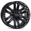 Prado 250 (17X8) 5x MATT BLACK VAPOUR WHEELS (6/139.7) +30 OFFSET - Image 6