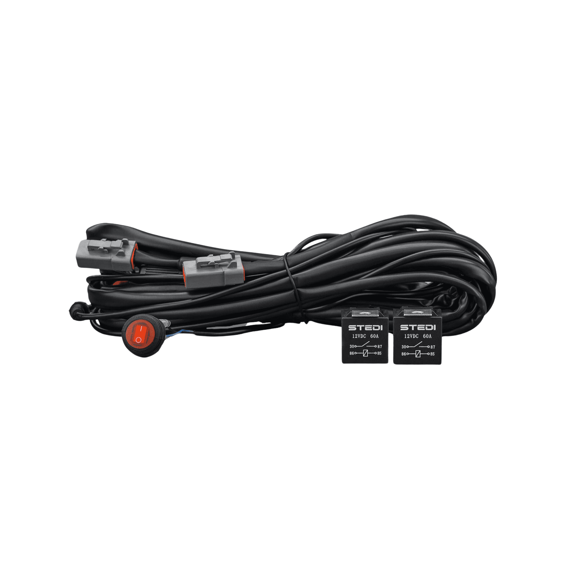 DUAL CONNECTOR PLUG & PLAY SMART HARNESS™ DRIVING LIGHT WIRING (DT CONNECTOR)