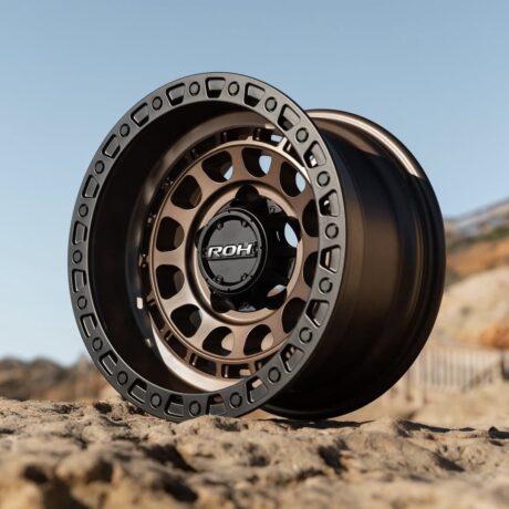 Prado 250 (17X9) 4x MATT BLACK BRONZE ASSAULT WHEELS (6/139) +40 OFFSET