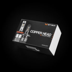 H4 COPPER HEAD LED BULBS (PAIR)