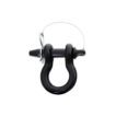 3/4" Quick Disconnect D-Ring Shackle (Black)
