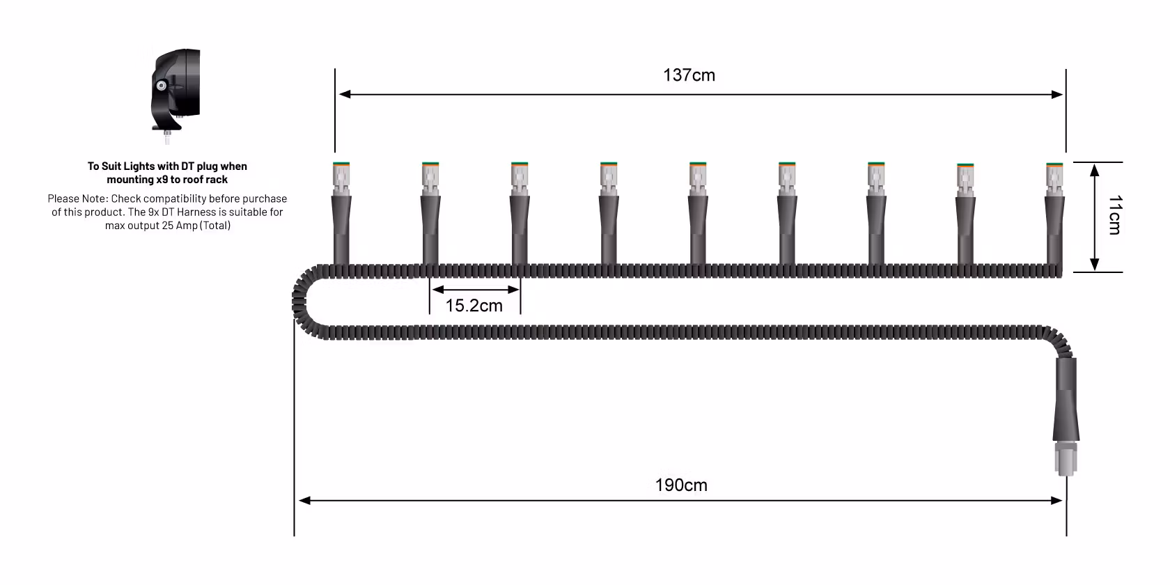 dt x 9 harness for evo 4 1