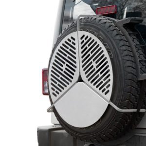 SPARE TIRE MOUNT BRAAI/BBQ GRATE – BY FRONT RUNNER
