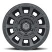 BRONCO (17x8.50) 4x THRUST SATIN BLACK 6x5.5" (0 OFFSET) - Image 3