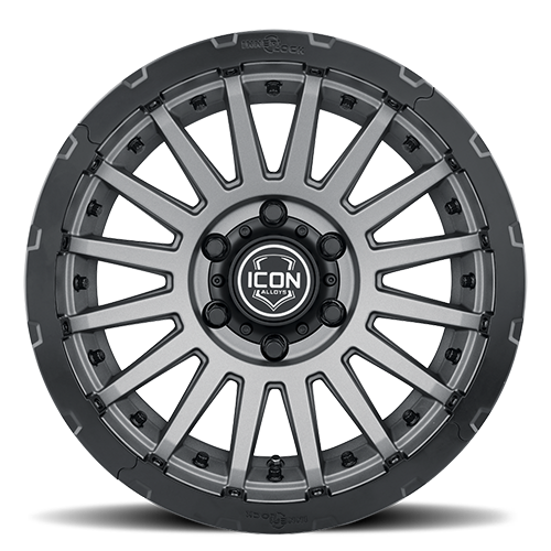 (17×8.5) 4x RECON PRO CHARCOAL 6×5.5 (0 OFFSET)