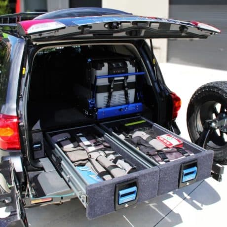 LC300 COMPLETE DUAL STORAGE DRAWER KIT 2021+