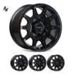LC300 (17X9) 4x INVADER WHEELS (6/139) +25 OFFSET