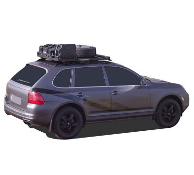 PORSCHE CAYENNE (2002-2010) SLIMLINE II ROOF RAIL RACK KIT – KRPC003T