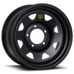 LC300 (17X9) 4x Blak Trak Steel wheels (6/139.7) +35 OFFSET - Image 2