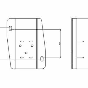 UNIVERSAL AWNING BRACKETS – BY FRONT RUNNER