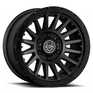 Y61 (17×8.5) 5x RECON PRO SATIN BLACK 6×5.5″ (0 OFFSET)