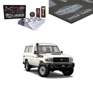 TROOPY FLOOR PAN 1/4 & DOORS W/ CARGO MAT PREMIUM PACK